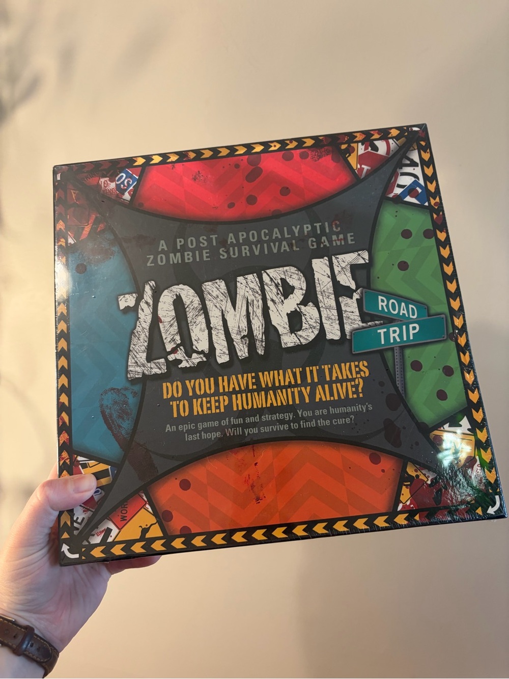 BNWT Zombie Road Trip Board Game